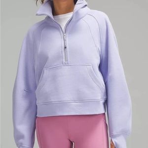 💜 Lilac Smoke Scuba 1/2 Zip 💜